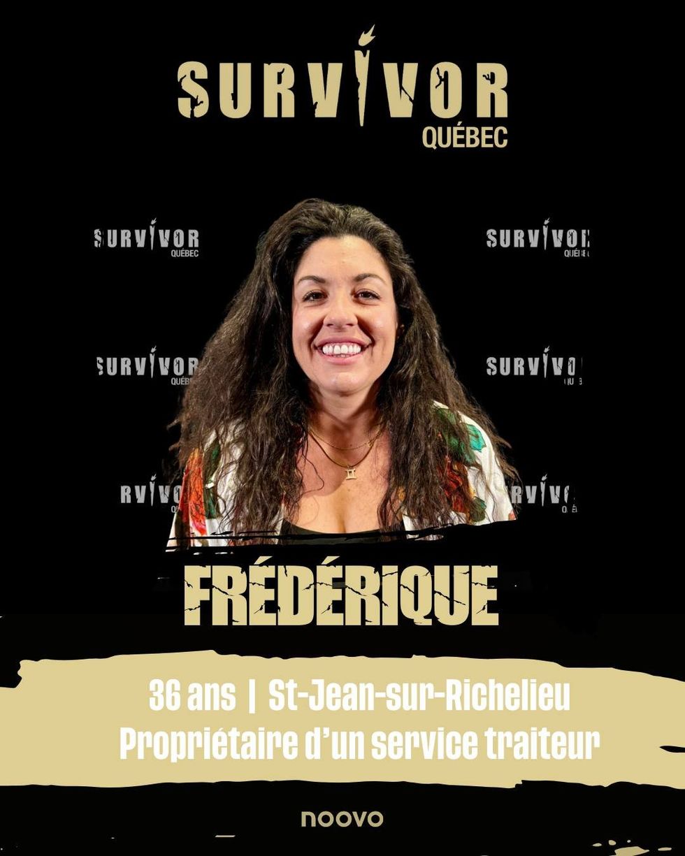 Fr\u00e9d\u00e9rique de Survivor Qu\u00e9bec.