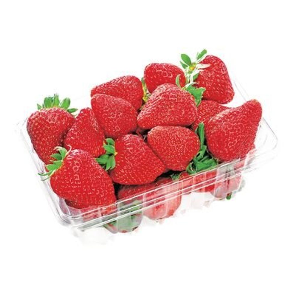 Fraises sur le site du Super C.