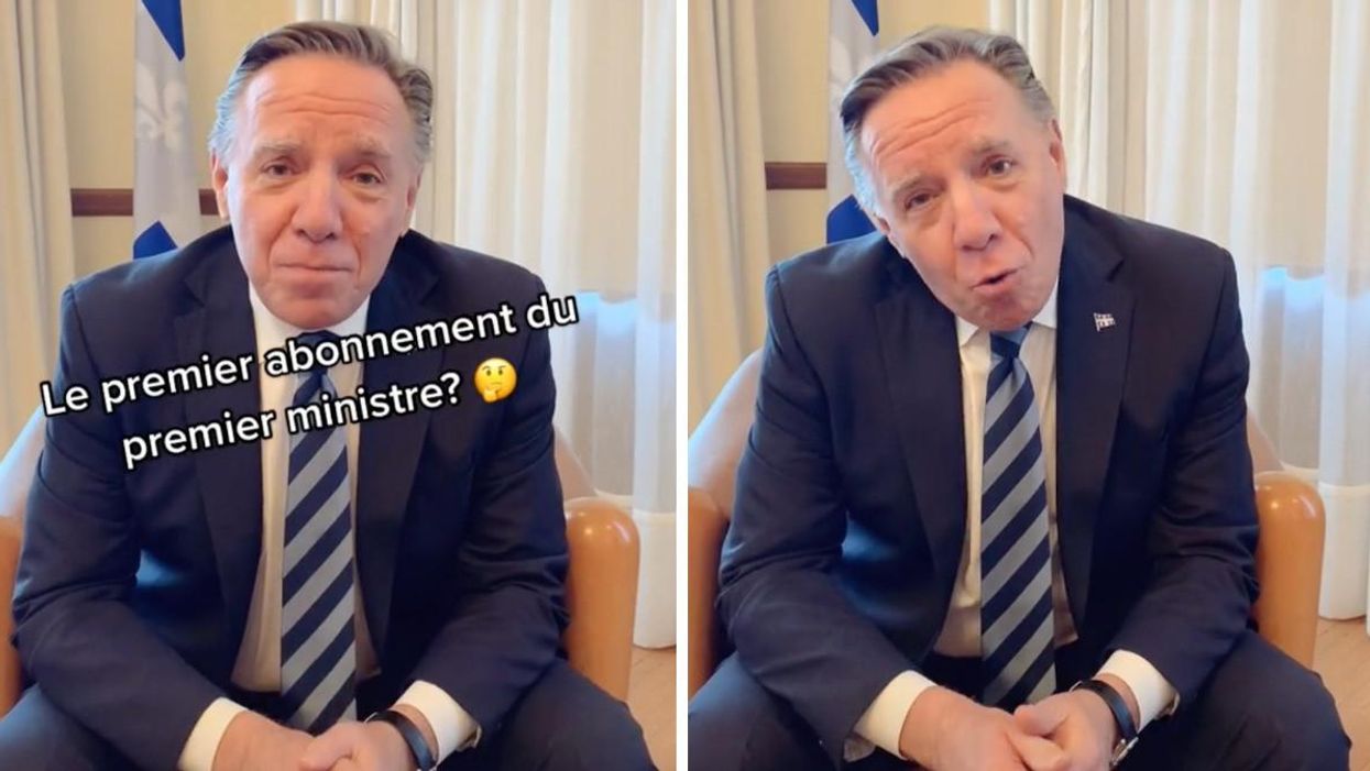 François Legault, mars 2022.