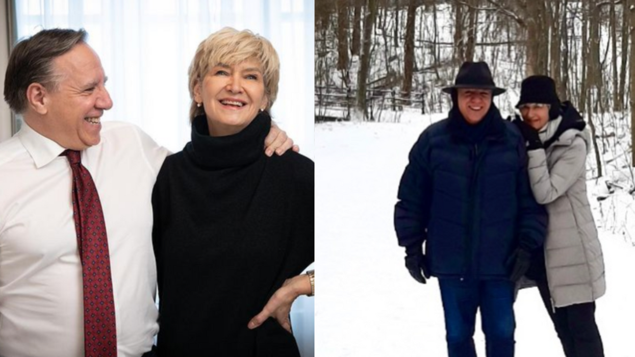 François Legault souligne la St-Valentin avec un joli message à sa femme