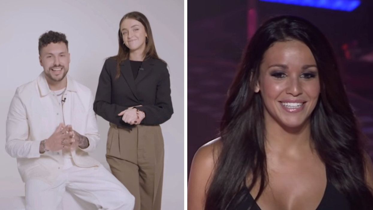 Frédérick Robichaud et Alicia Moffet. Droite : Cintia d'OD Espagne en 2013.