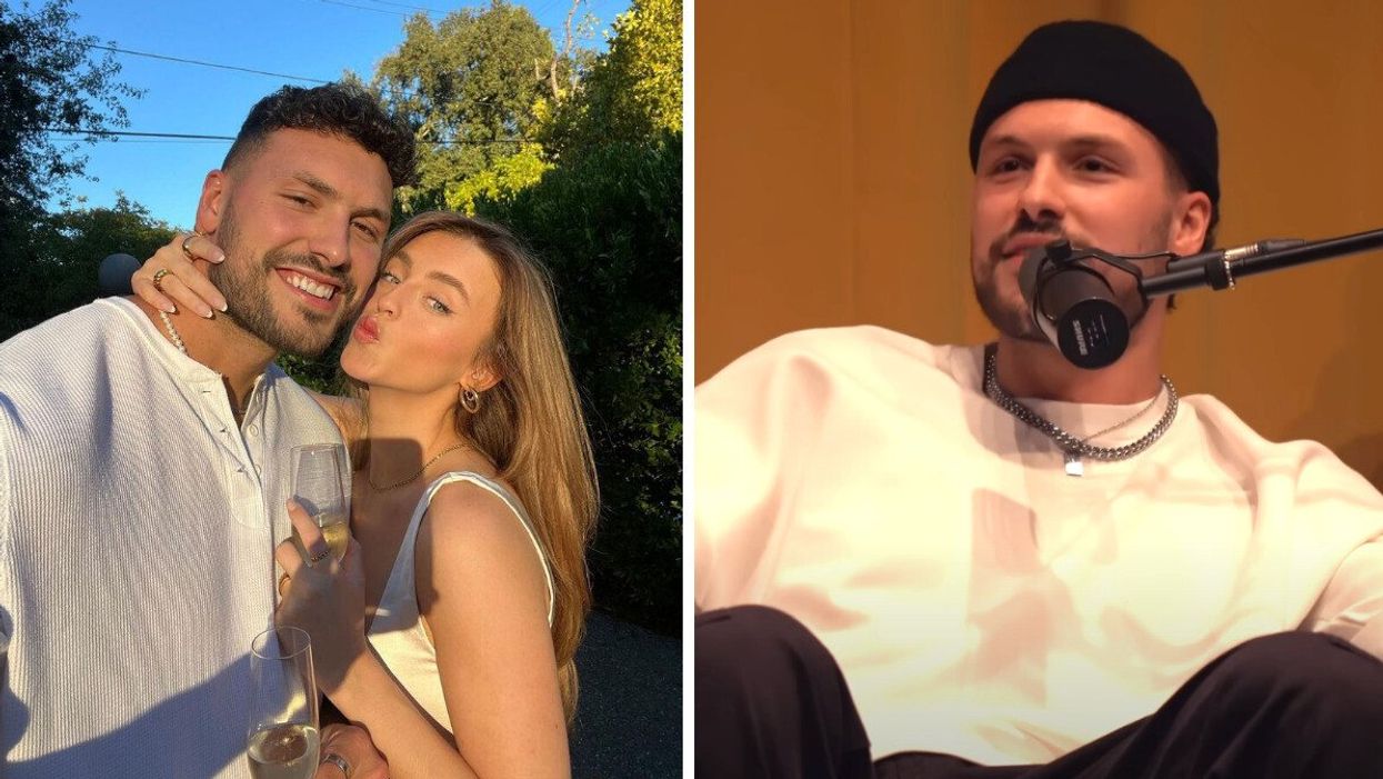 Frédérick Robichaud et Alicia Moffet. Droite : Frédérick Robichaud.