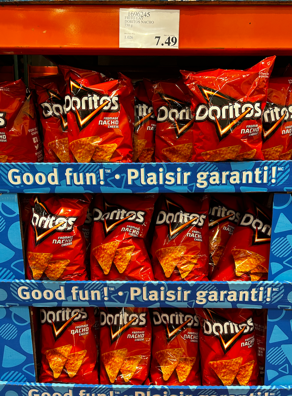 Frito Lay - Doritos nacho.