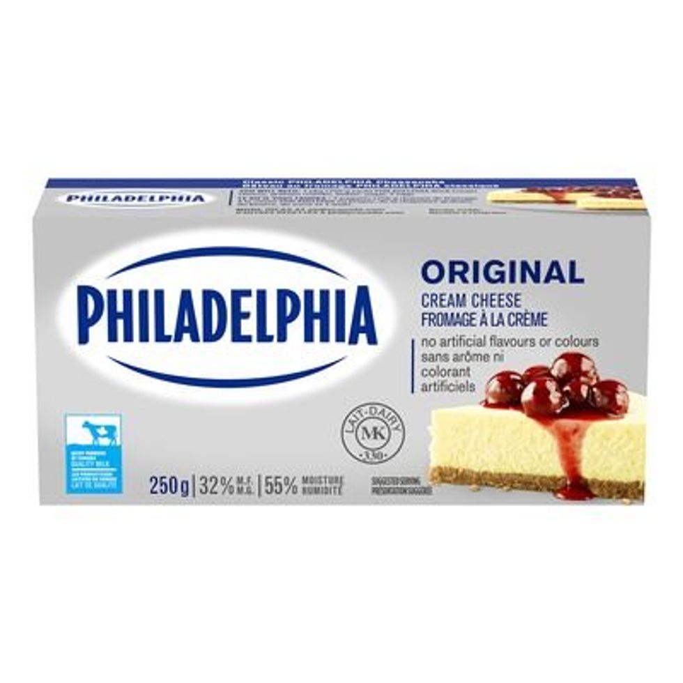 Fromage Philadelphia.