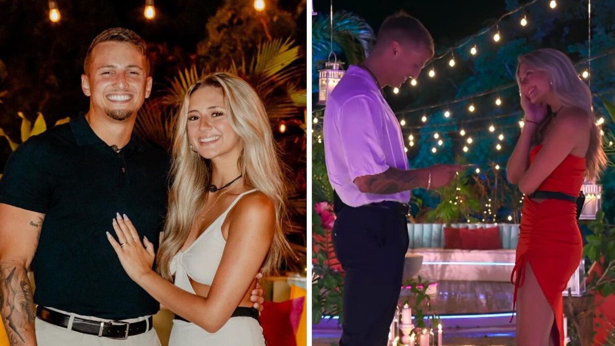 Gabriele et Mahyka de L'île de l'amour.