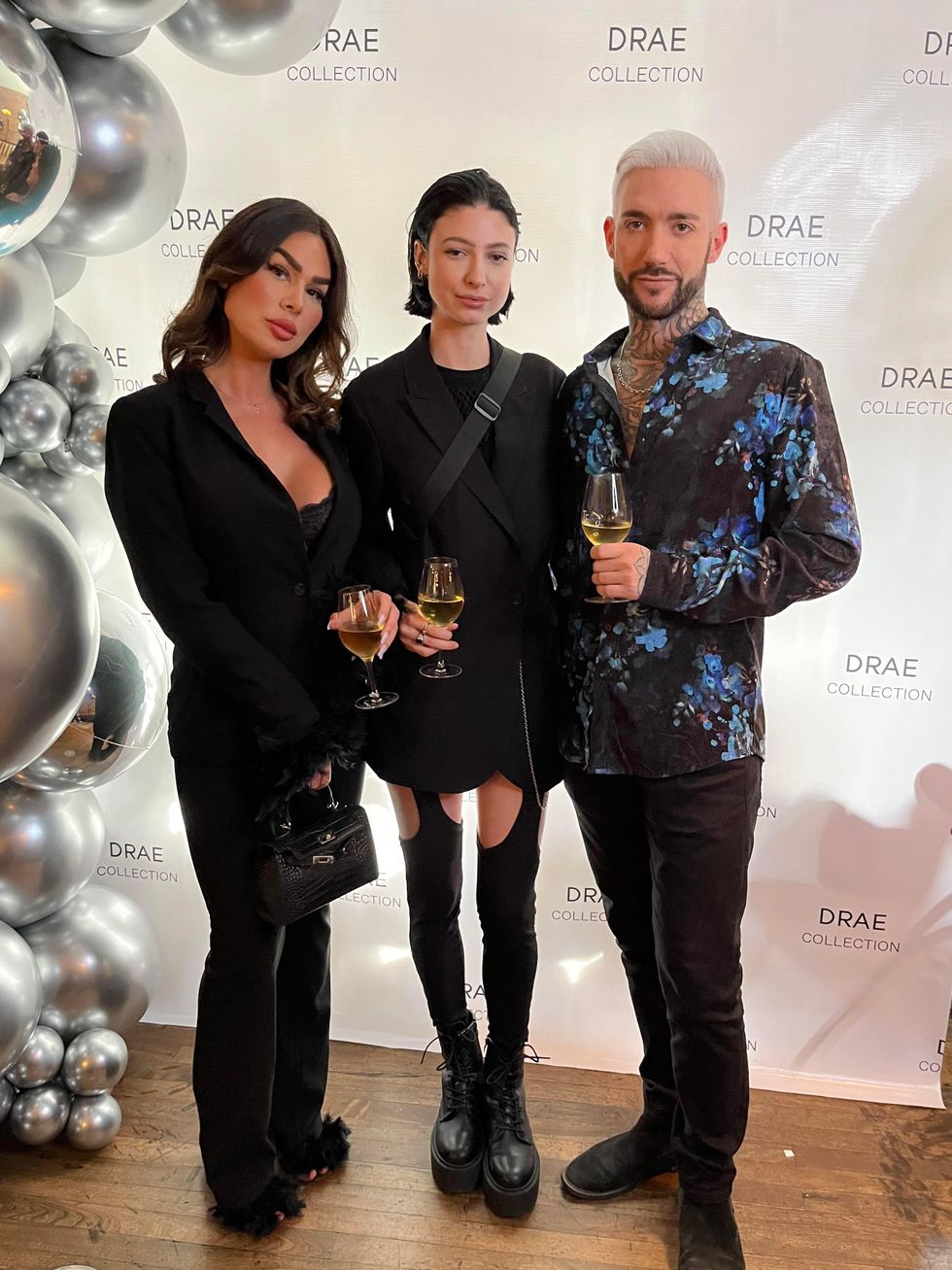 Gabrielle Marion, Marie Gagn\u00e9 et R\u00e9mi Desgagn\u00e9.