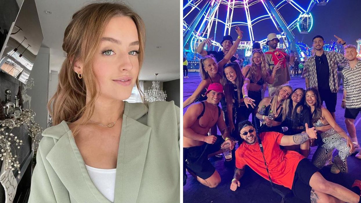 Gauche : Alicia Moffet. Droite : Influenceur.ses au Mexique