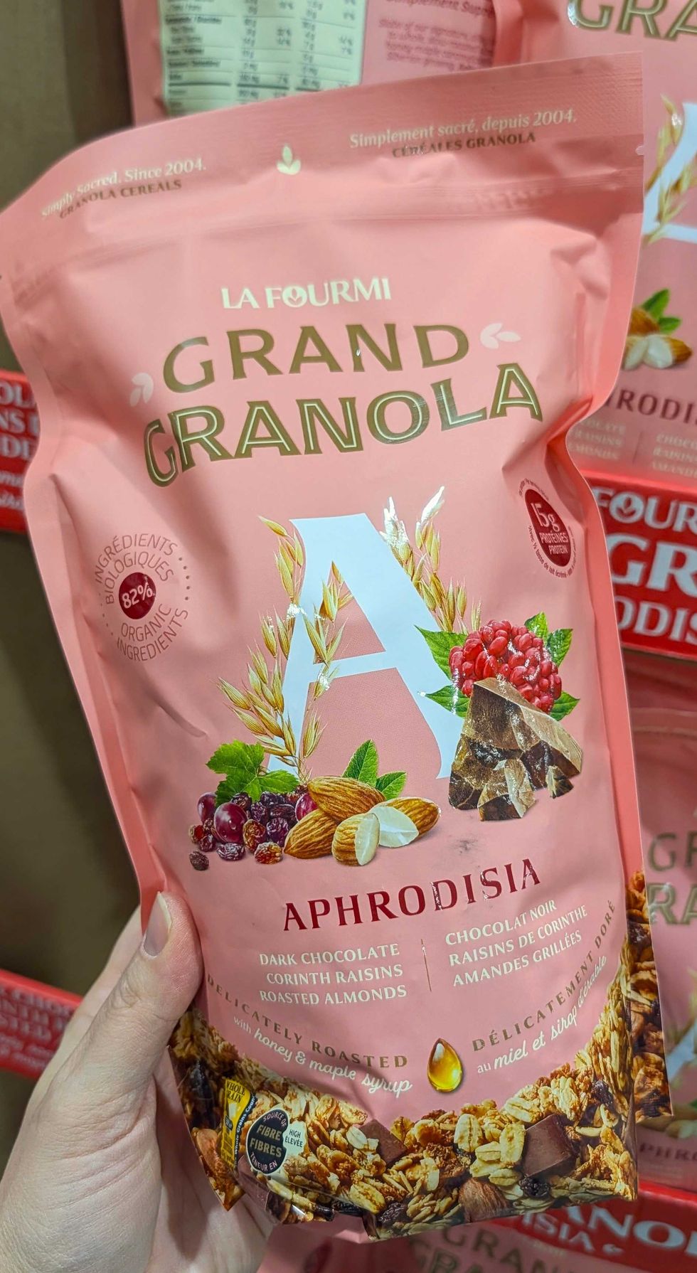 Grand Granola Aphrodisia de la marque La Fourmi.