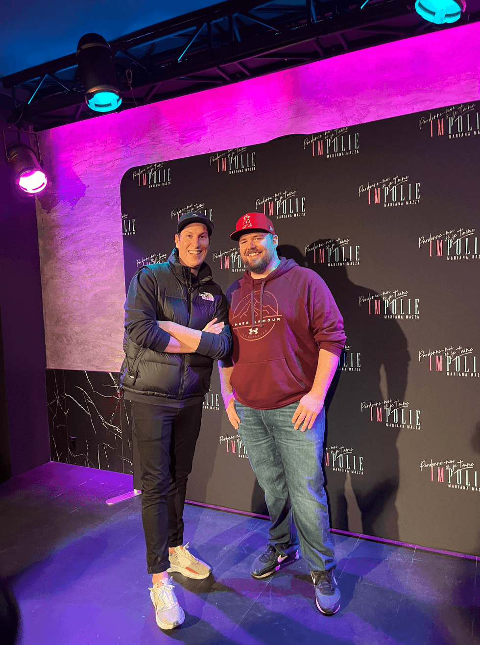 Guillaume Pineault et son auteur.