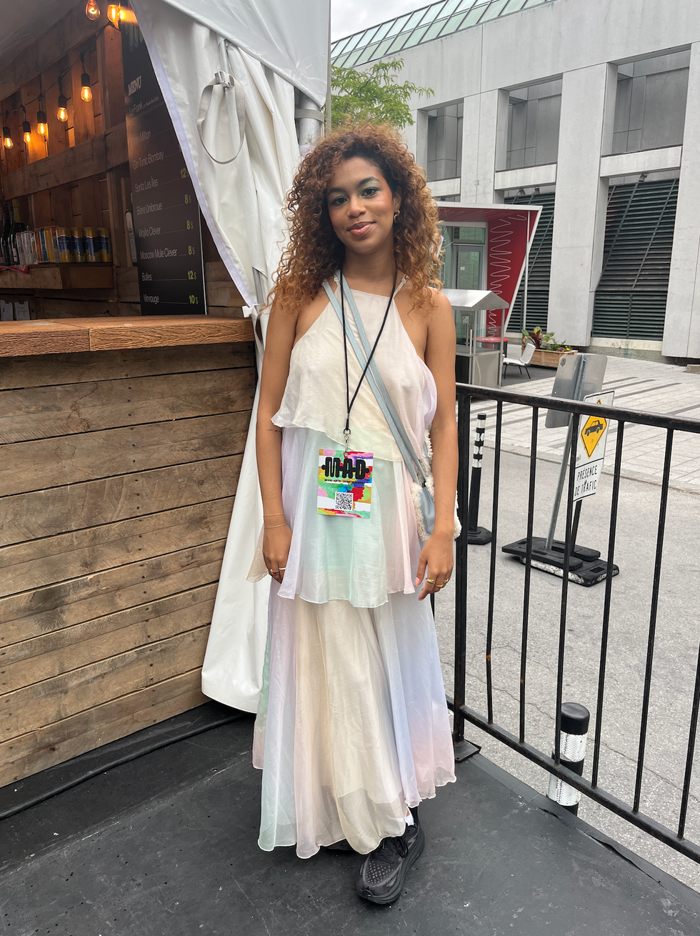 Habit du M.A.D. Festival \u00e0 Montr\u00e9al.