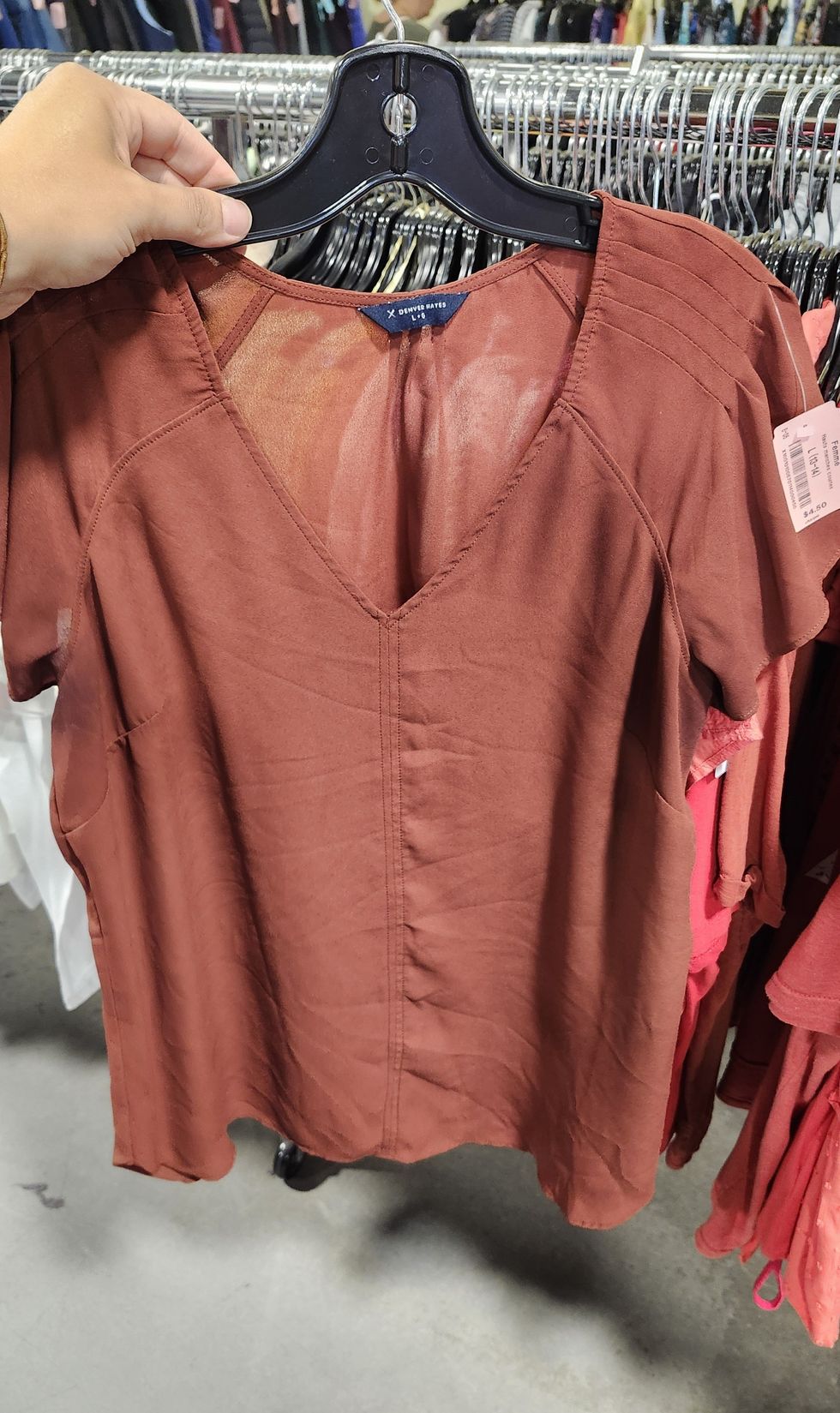 Haut \u00e0 manches courtes Denver Hayes.