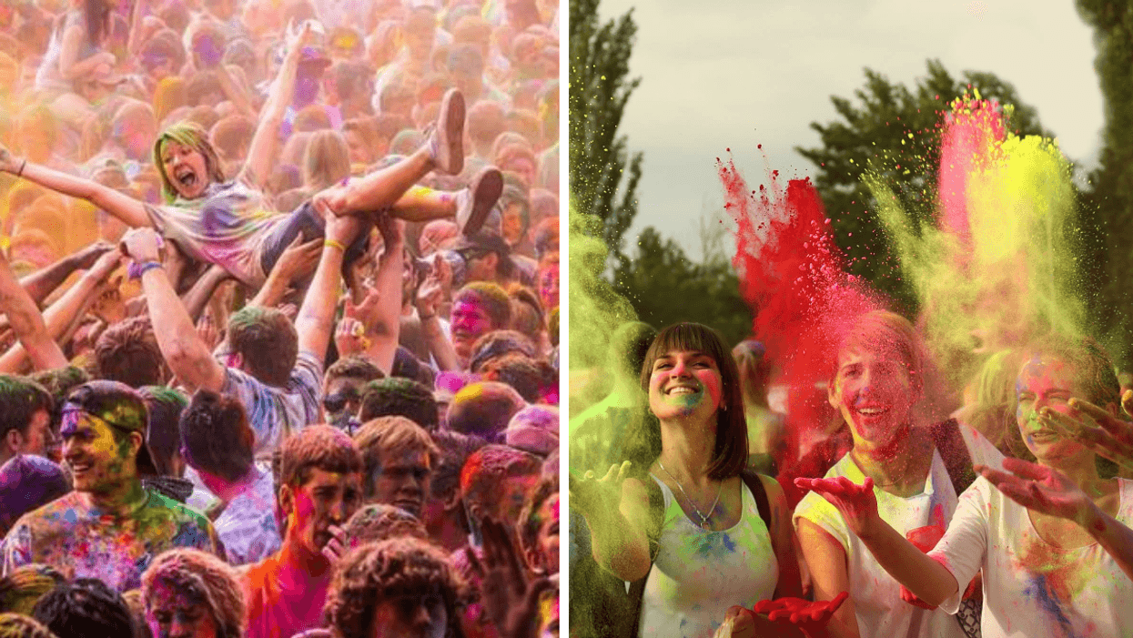 Holi Festival des couleurs à Montréal