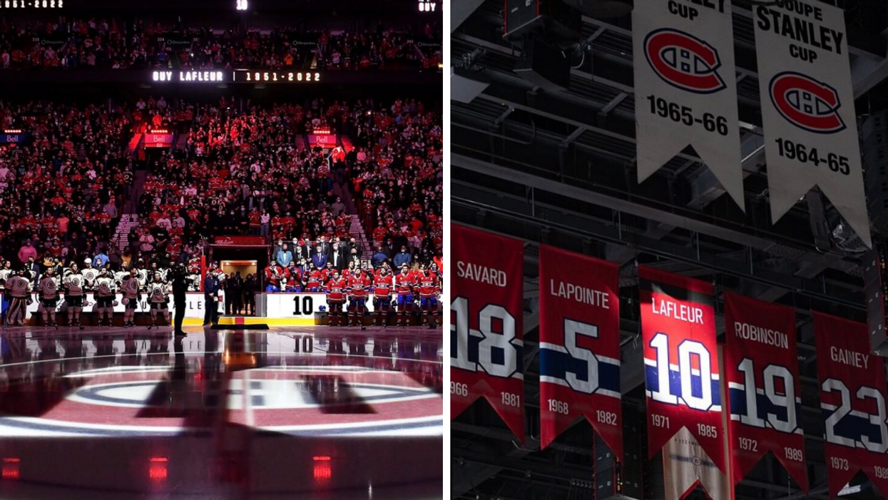 Hommage à Guy Lafleur.