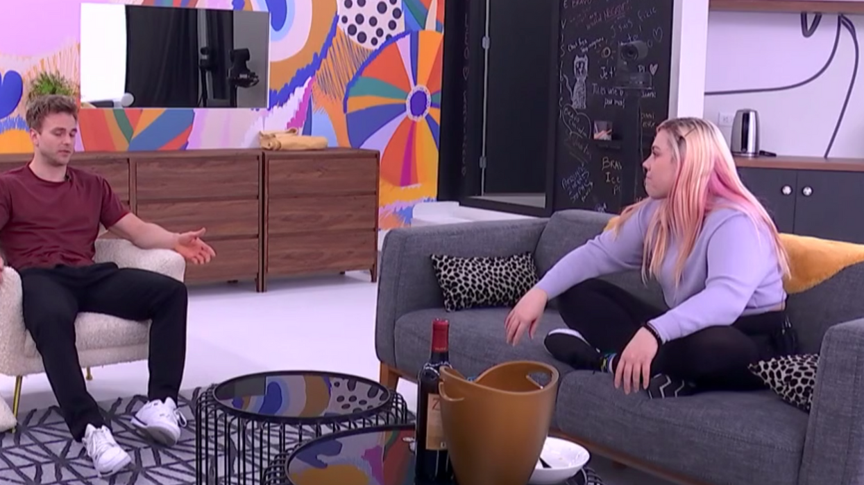 Hugo Barrette et Stéphanie Harvey à Big Brother Célébrités.