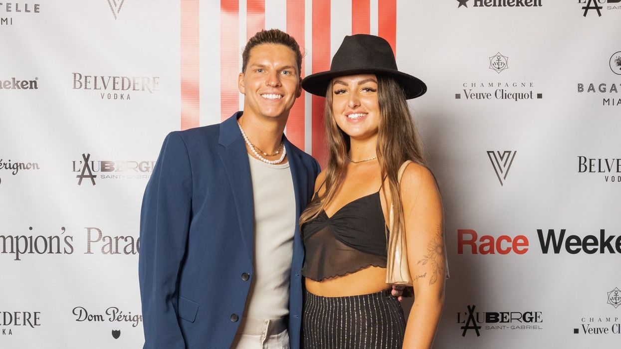 Hugo et Lorie de L'île de l'amour.