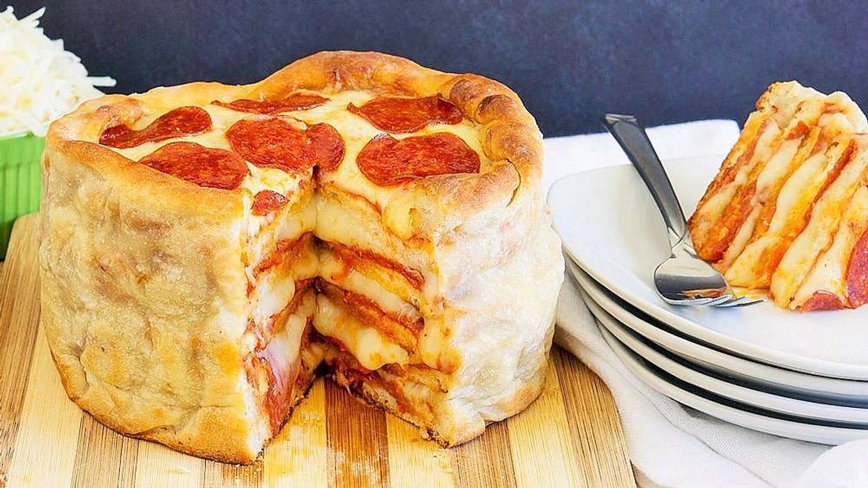 Le gâteau-pizza existe et tu dois absolument l'essayer!