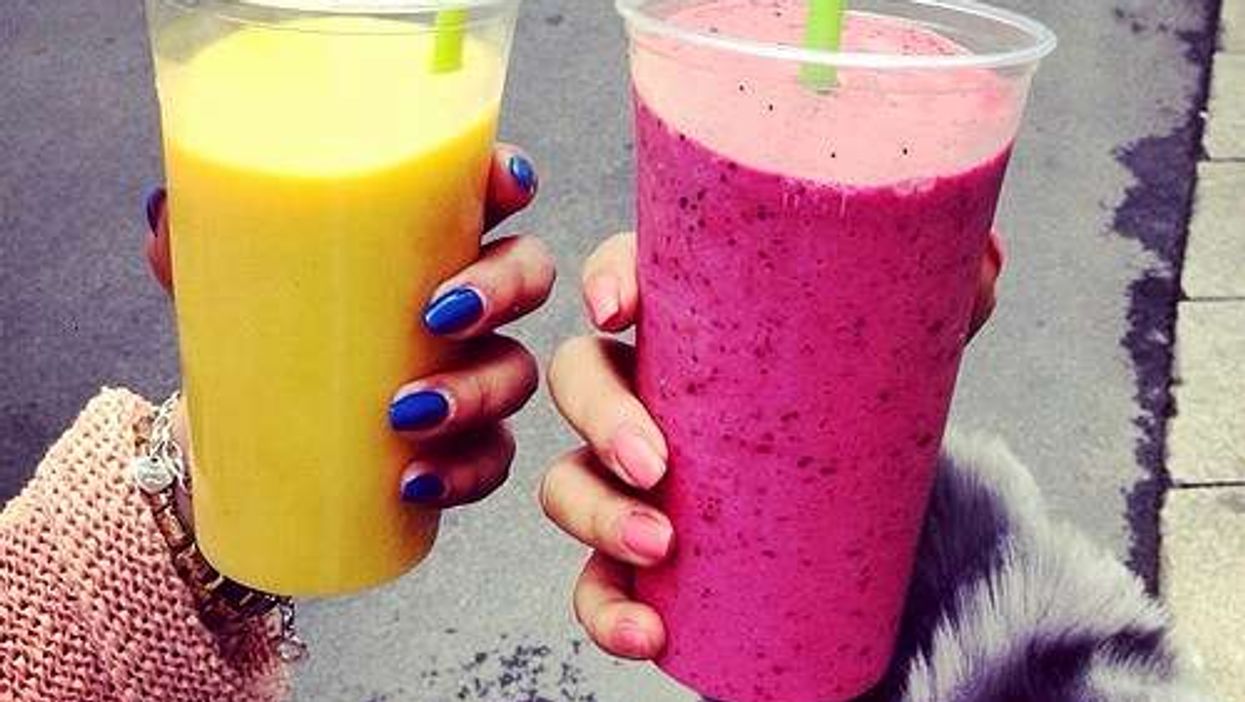 Un bar à jus sur la rue Rachel t'offre un smoothie gratuit en fin de semaine!