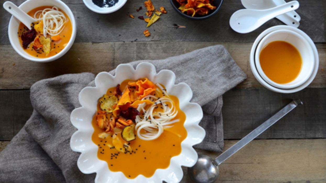 Soupe thaïe aux crevettes et au lait de coco | Jour 1 de la semaine santé avec Narcity