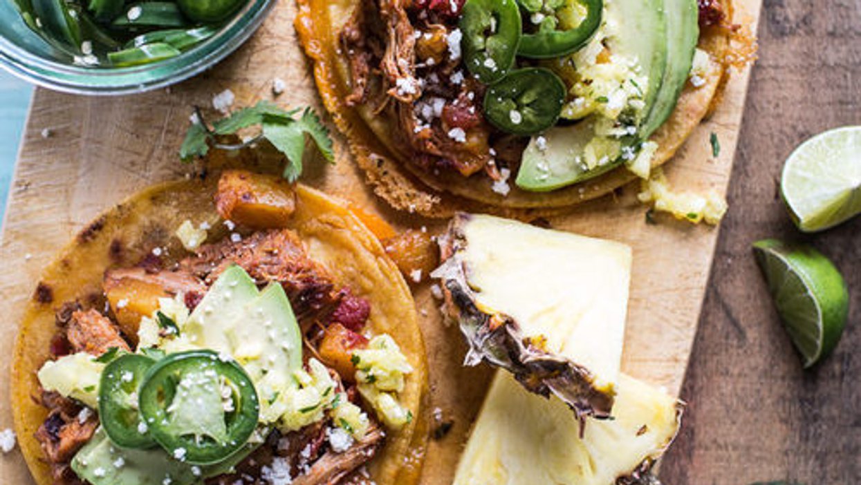 Tostadas au poulet, écrasé de haricots et salsa | Jour 2 de la semaine santé avec Narcity