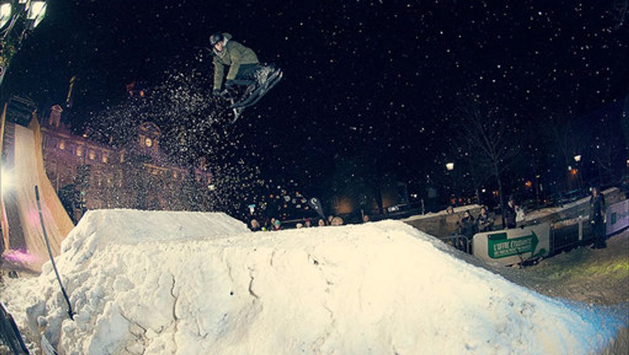Une rue de Montréal va se transformer en gigantesque piste de ski la semaine prochaine