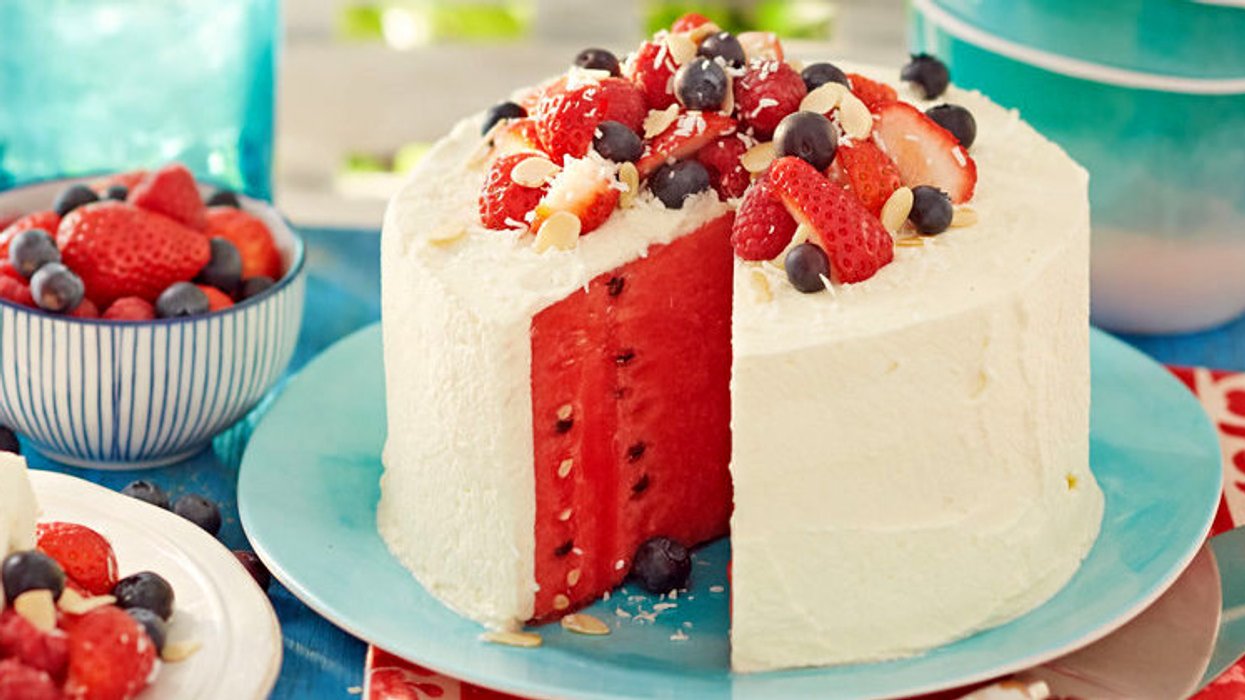Le gâteau de melon d'eau santé qui va te désaltérer lorsqu'il fait chaud
