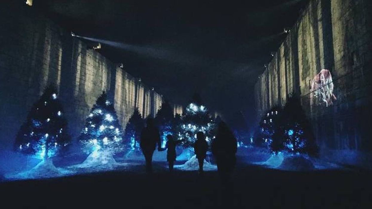 Le FOU sentier de 1km enchanté et illuminé à voir cet hiver pas très loin de Montréal!