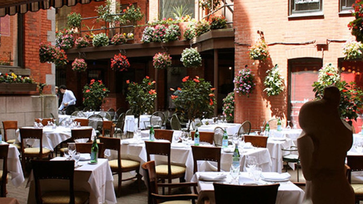 La magnifique terrasse où aller à Montréal pour te sentir en Italie!