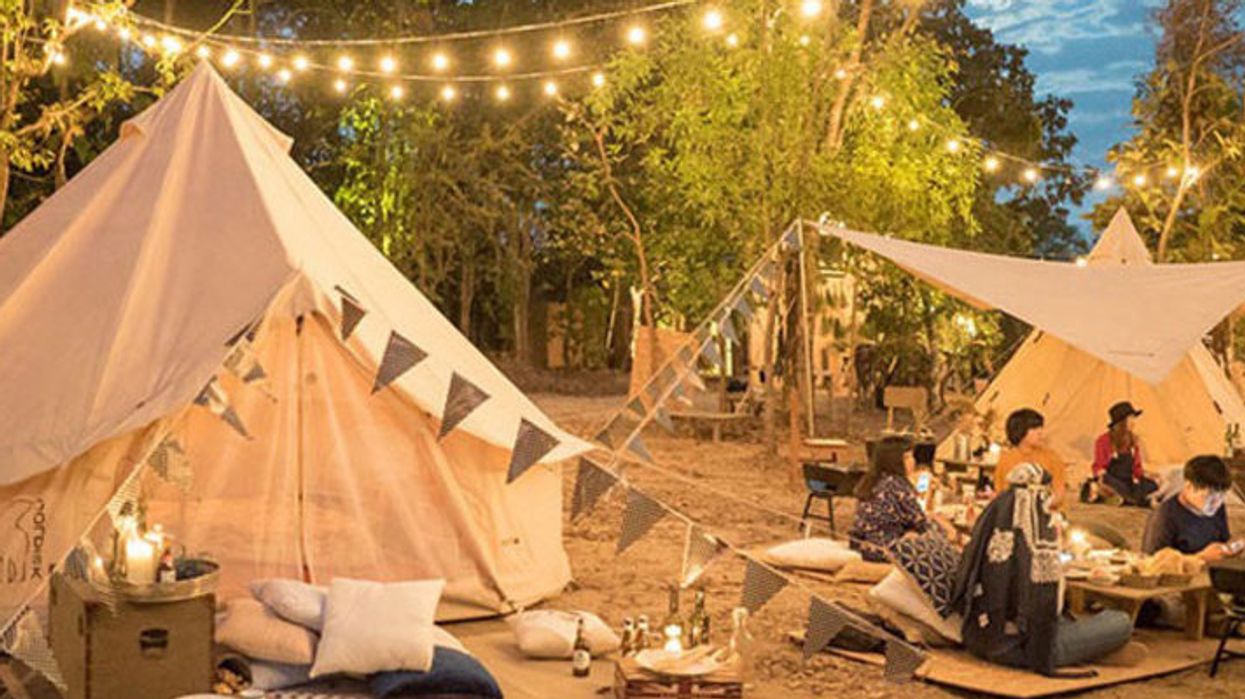 Le camping urbain le plus magique auquel tu dois aller!
