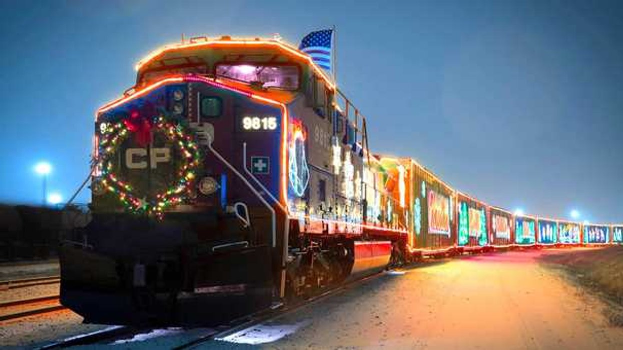 Le train de Noël qui traverse le Canada fait 2 arrêts à Montréal cette année!
