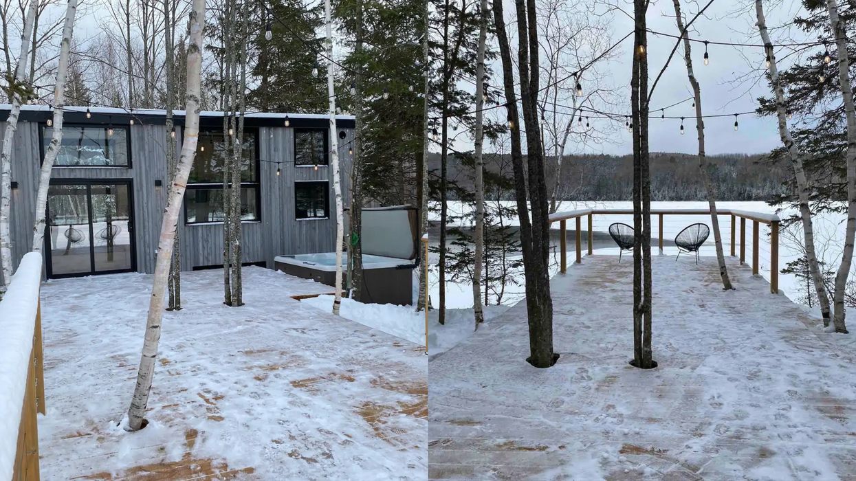 Ce Airbnb au bord de l'eau avec spa à 2h de Montréal est parfait pour un séjour à deux