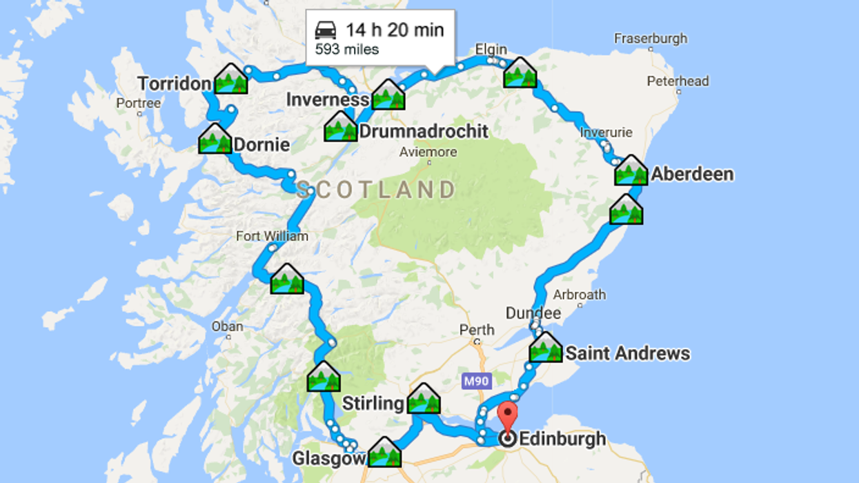 Voici pourquoi tu devrais partir sur la route de l'Écosse