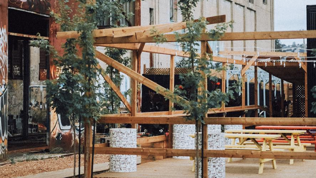 Une nouvelle terrasse dans un endroit abandonné ouvre ce weekend à Montréal