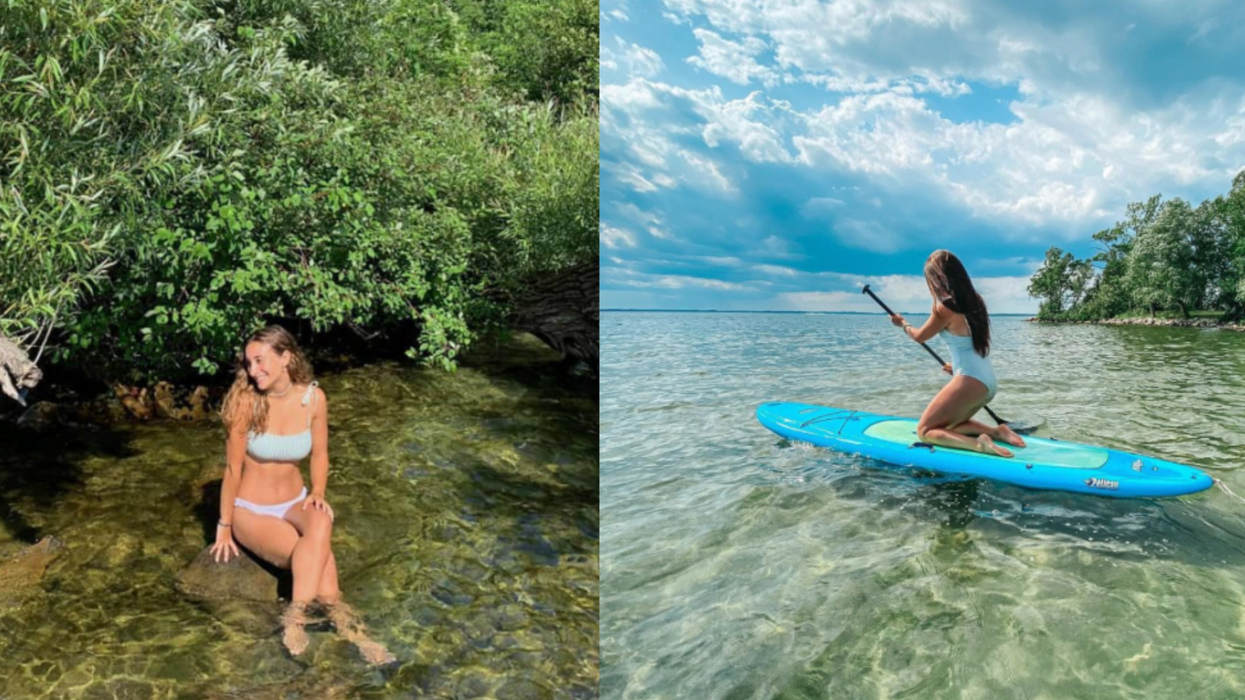 Cette plage à l'eau turquoise près de Montréal va te donner l'impression d'être en voyage