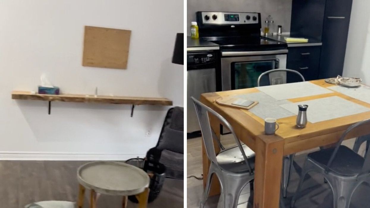 Images d'un Airbnb au Québec.