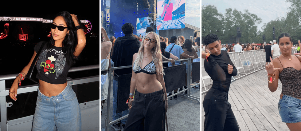 In\u00e8s Lalouad au festival Osheaga, C\u00e9line Girouard au festival Osheaga, Nabil Queen au festival Osheaga.