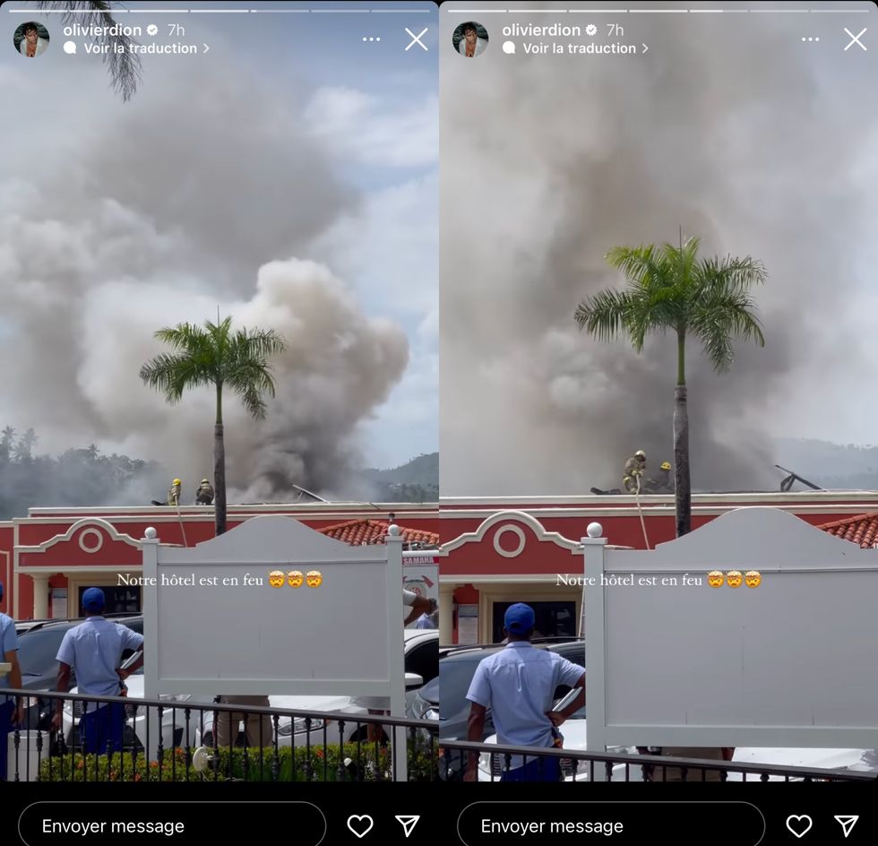 Incendie \u00e0 l'h\u00f4tel en R\u00e9publique dominicaine.