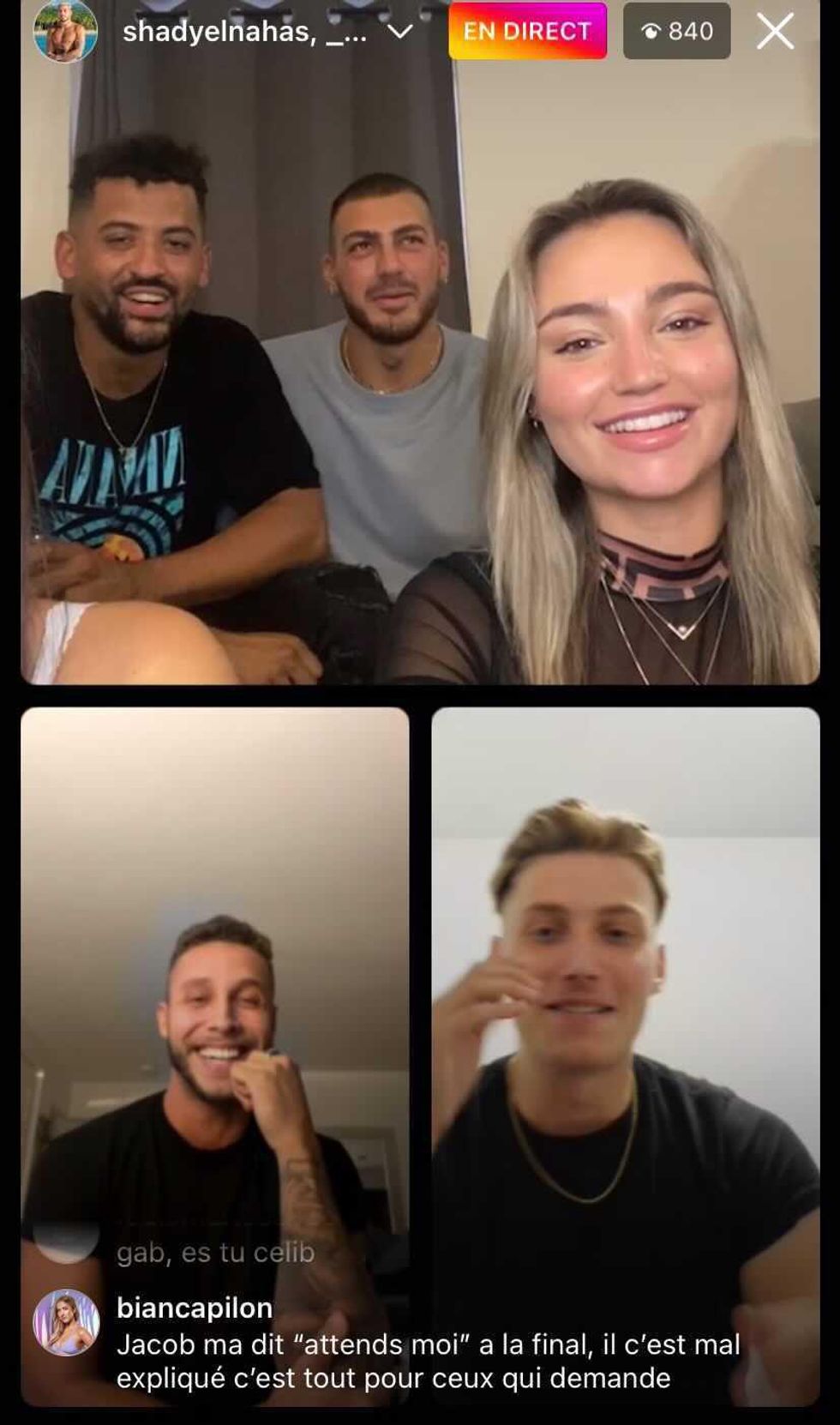 Insulaires de L'\u00eele de l'amour.