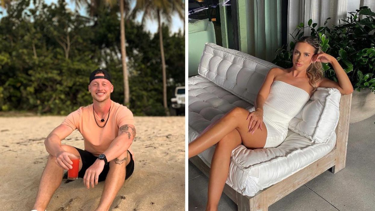 Jacob Heiniger. Droite : Bianca Pilon.