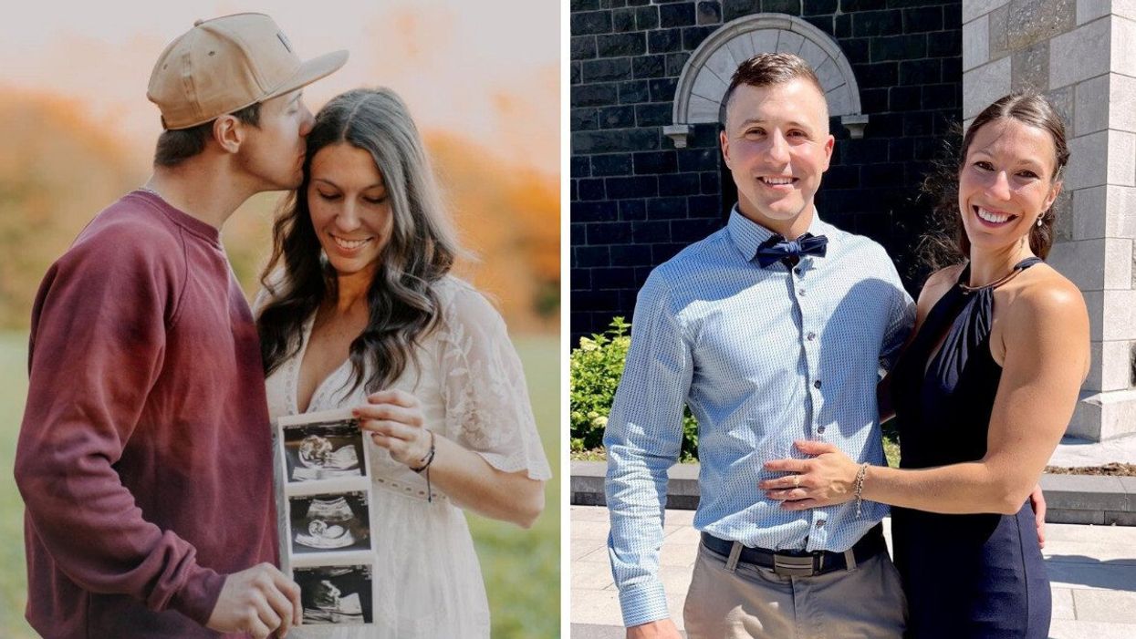 Jason Labonté et AudreyAnn Blais de L'Amour est dans le pré.