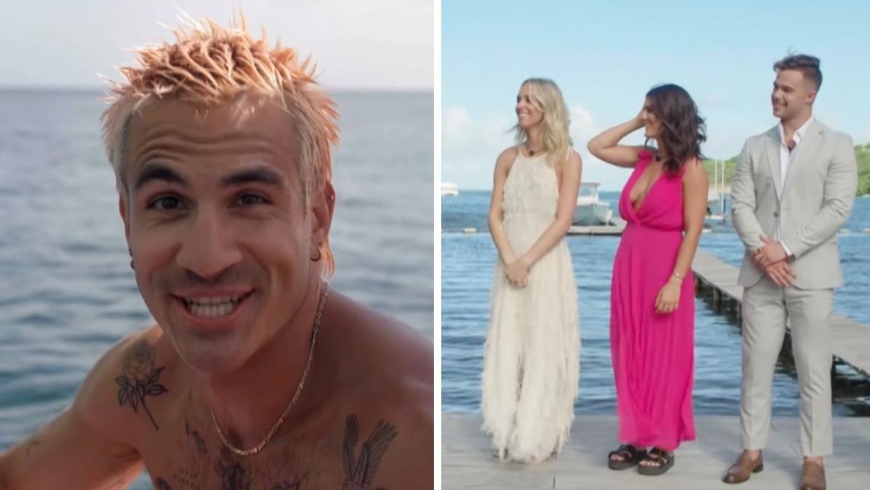 Jay Du Temple. Droite: Ally, Megan et Zacharie d'OD.