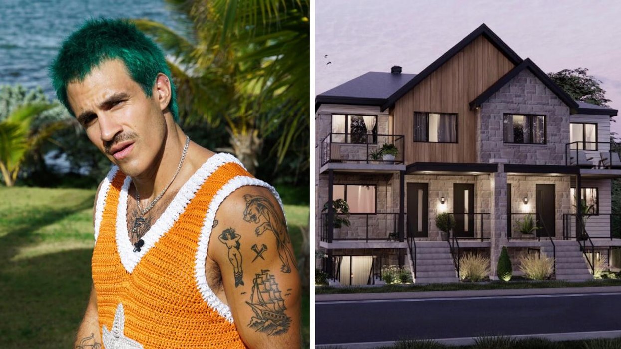 Jay Du Temple. Droite : Condo des gagnants d'OD.