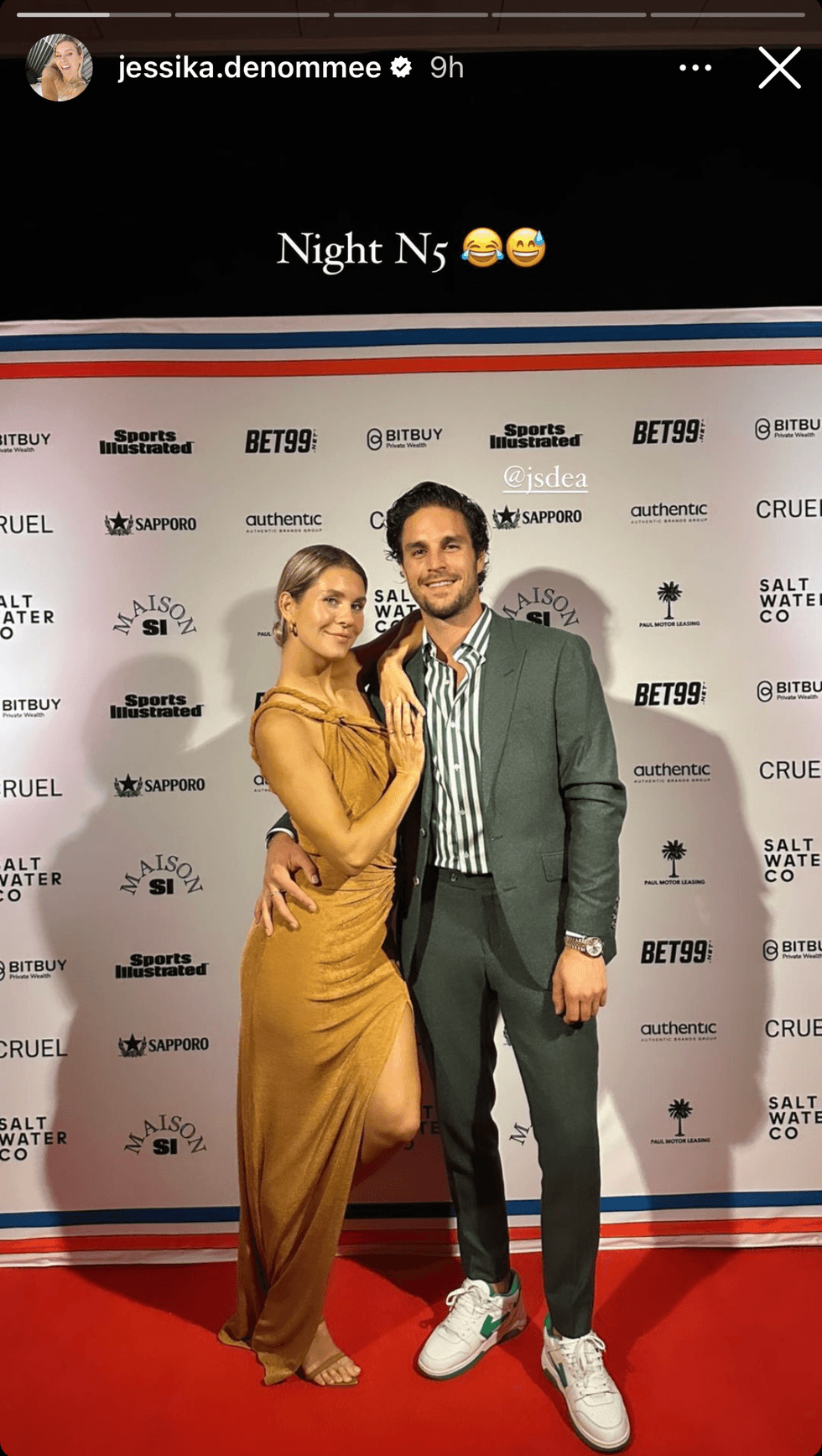 Jessika D\u00e9nomm\u00e9e et Jean-S\u00e9bastien Dea.