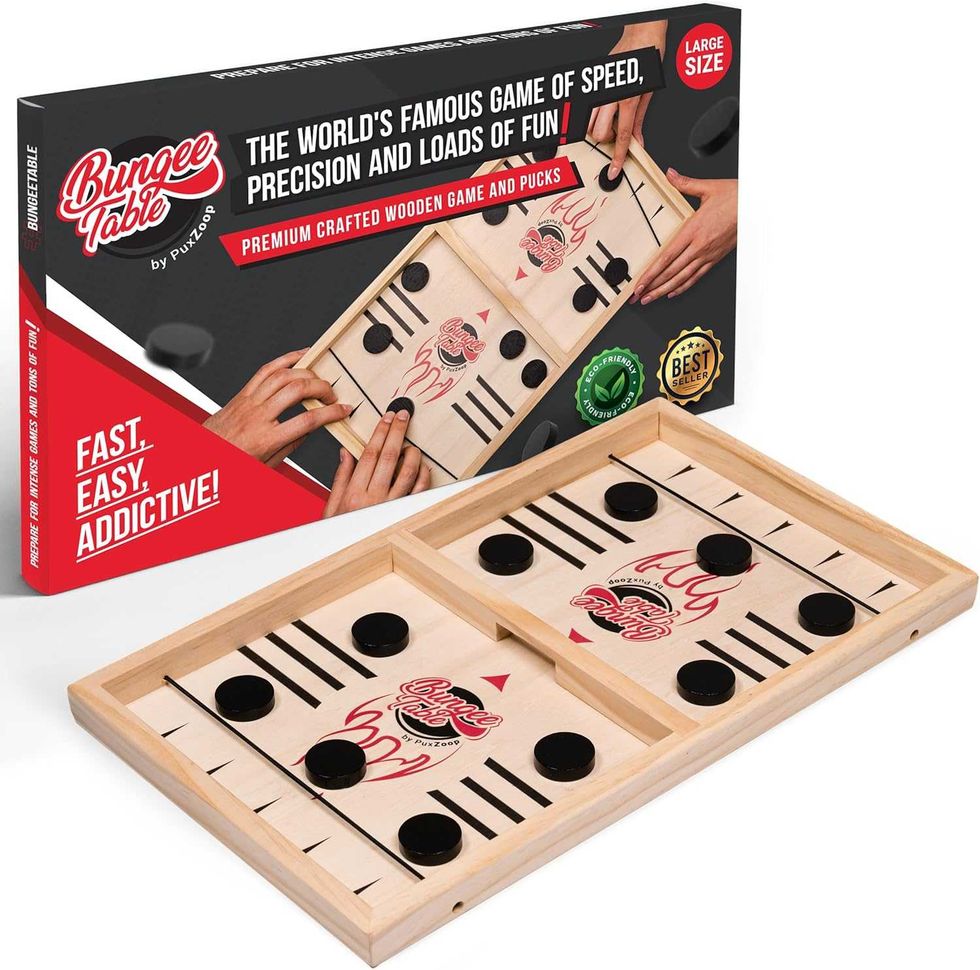 Jeu de table Bungee Table pour toute la famille \u00e0 vendre sur Amazon Canada.