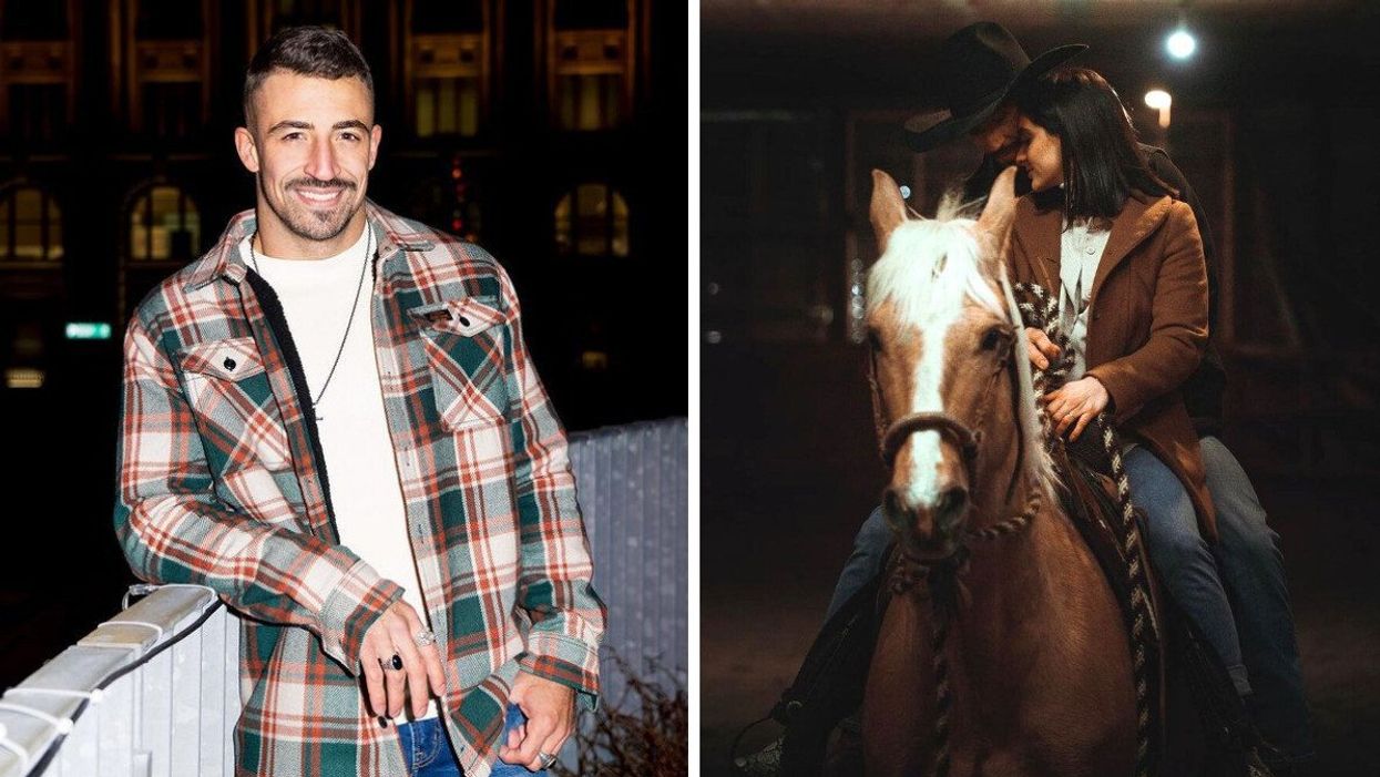 Jimy d'OD. Droite : Jimy d'OD et sa copine Carolanne.