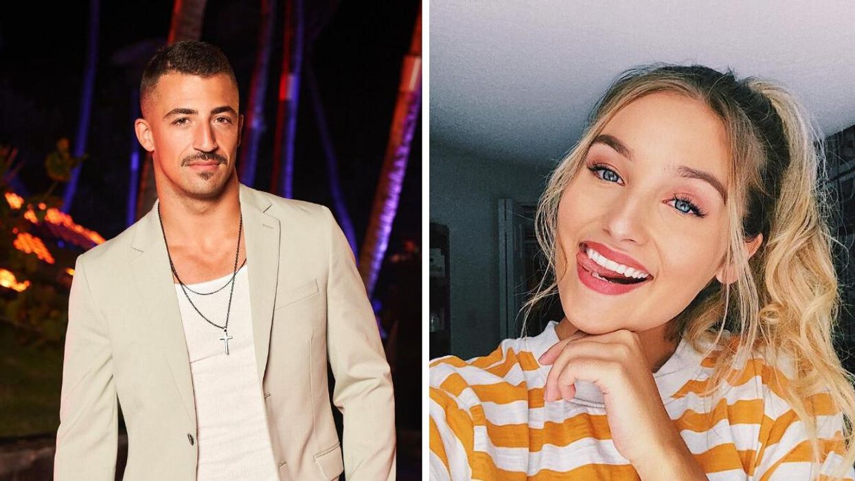 Jimy Lévesque d'OD Martinique. Droite : Angélie Lavoie de L'île de l'amour.