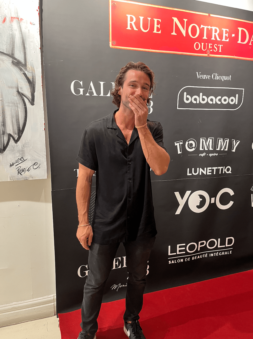 Joey Scarpellino \u00e0 la Galerie 203.