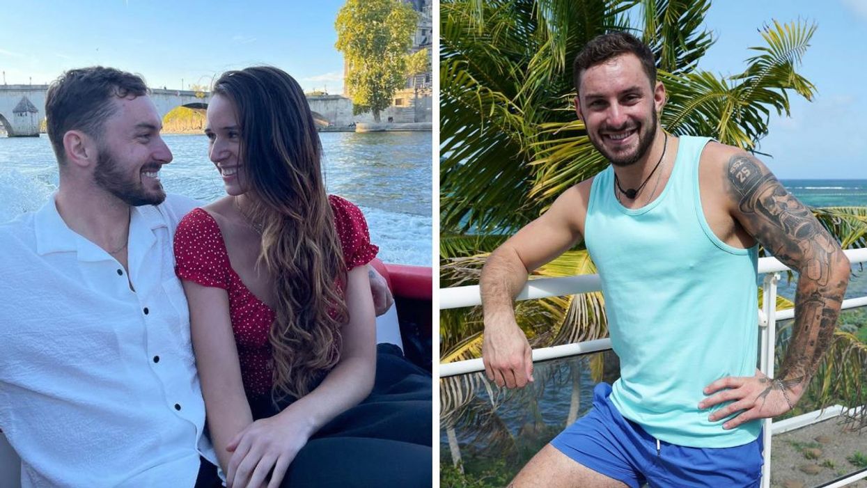 Jonathan et Clémence d'OD. Droite : Jonathan seul.