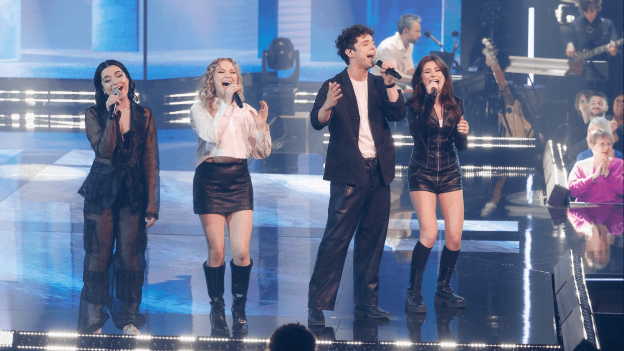 Katrine, Victoria, Albert et Mia, les semi-finalistes de Star Académie.