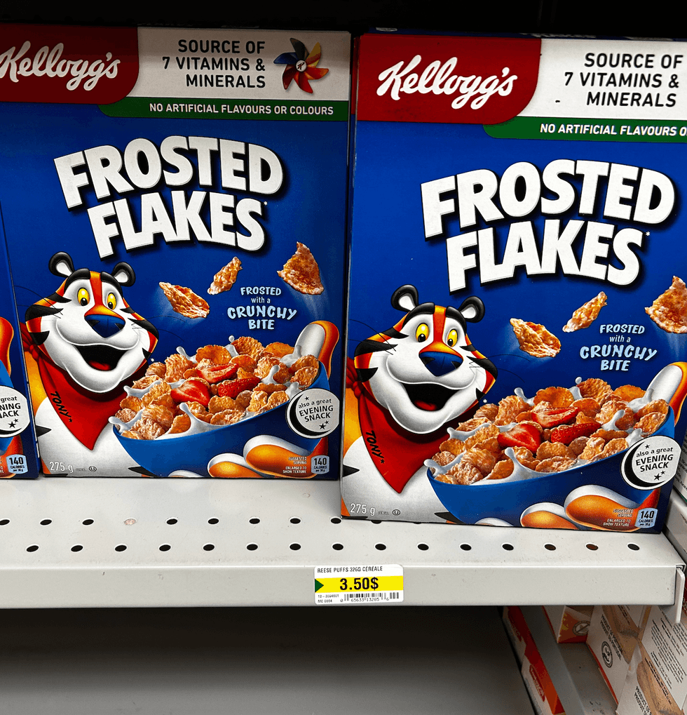 Kellogg's - Frosted Flakes en vente au Dollarama de Ch\u00e2teauguay.