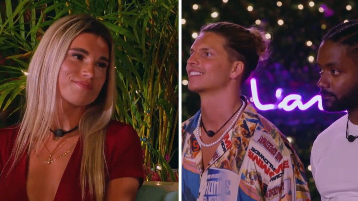 Kim de L'île de l'amour. Droite : Hugo et Stanley de L'île de l'amour.